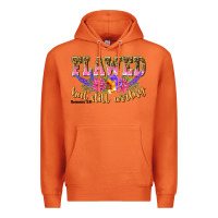 Carrot flawed but still worthy romans 5 8 Premium Hoodie - NancyCooperArtShop