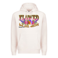 Pale Pink flawed but still worthy romans 5 8 Premium Hoodie - NancyCooperArtShop