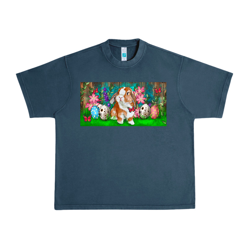 Spring Easter Bunny Urban Heavy Tee by RanaPortraitStore | Teevron