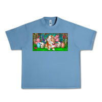Pebble Blue Spring Easter Bunny Urban Heavy Tee - RanaPortraitStore