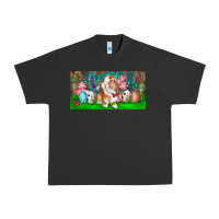 Pigment Black Spring Easter Bunny Urban Heavy Tee - RanaPortraitStore