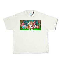 Pistachio Spring Easter Bunny Urban Heavy Tee - RanaPortraitStore