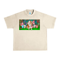 Sandshell Spring Easter Bunny Urban Heavy Tee - RanaPortraitStore
