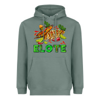 Sage Elote corn sombrero lime and  cactus Heavyweight Hoodie - AdoDesignShop