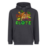 Smoke Elote corn sombrero lime and  cactus Heavyweight Hoodie - AdoDesignShop