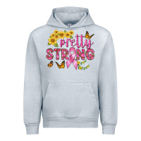 Heather Grey pretty strong Urban Hoodie - BundleAndBundleShop