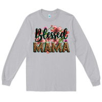 Moon Dust flowers blessed mama Long Sleeve Tee - Zillion Design Studio
