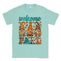 Seafoam welcome fall gnome Classic Tee - HRA Design Shop
