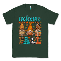 Sports Green welcome fall gnome Classic Tee - HRA Design Shop