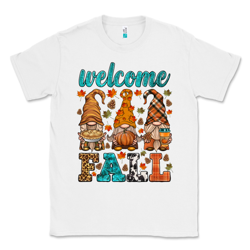 Welcome Fall Gnome Classic Tee by HRA Design Shop | Teevron