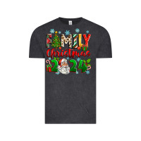 Vintage Black family christmas 2024 Vintage Tee - Zillion Design Studio