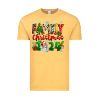 Vintage Mustard family christmas 2024 Vintage Tee - Zillion Design Studio