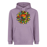 Lavender autism awareness cowhide leopard sunflower Heavyweight Hoodie - Artiststas
