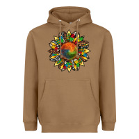 Toasted Coconut autism awareness cowhide leopard sunflower Heavyweight Hoodie - Artiststas