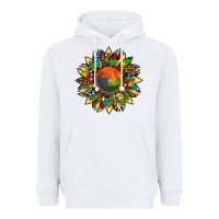 White autism awareness cowhide leopard sunflower Heavyweight Hoodie - Artiststas