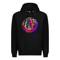 Black para life Premium Hoodie - MaliasSmallBusiness