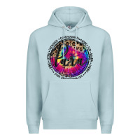 Blue Mist para life Premium Hoodie - MaliasSmallBusiness