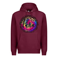 Burgundy para life Premium Hoodie - MaliasSmallBusiness