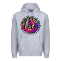 Heather Grey para life Premium Hoodie - MaliasSmallBusiness