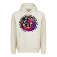 Oatmeal Heather para life Premium Hoodie - MaliasSmallBusiness