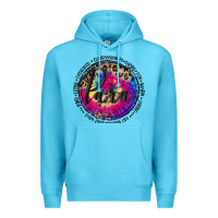 Ocean Blue para life Premium Hoodie - MaliasSmallBusiness