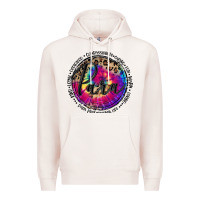 Pale Pink para life Premium Hoodie - MaliasSmallBusiness