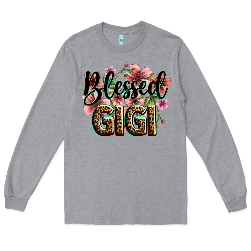 Flowers Blessed Gigi Long Sleeve Tee by Zillion Design Studio | Teevron