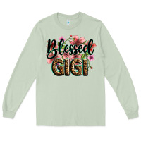 Matcha flowers blessed gigi Long Sleeve Tee - Zillion Design Studio
