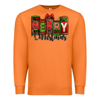 Carrot merry christmas license plate letters Premium Sweatshirt - Jasminsmagicworld
