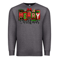 Charcoal Heather merry christmas license plate letters Premium Sweatshirt - Jasminsmagicworld