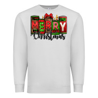 Dove Grey merry christmas license plate letters Premium Sweatshirt - Jasminsmagicworld