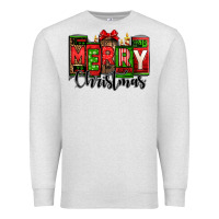 Oatmeal Heather merry christmas license plate letters Premium Sweatshirt - Jasminsmagicworld