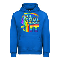Cobalt Lgbtq İ'm Cool With İt Urban Hoodie - BundleAndBundleShop