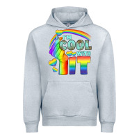 Heather Grey Lgbtq İ'm Cool With İt Urban Hoodie - BundleAndBundleShop