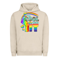 Pigment French Oak Lgbtq İ'm Cool With İt Urban Hoodie - BundleAndBundleShop