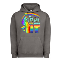 Pigment Tornado Lgbtq İ'm Cool With İt Urban Hoodie - BundleAndBundleShop