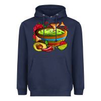 Navy guacamole Heavyweight Hoodie - AdoDesignShop