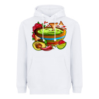 White guacamole Heavyweight Hoodie - AdoDesignShop
