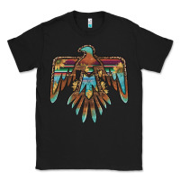 Black thunderbird with sunflowers Classic Tee - BarkalooDesign