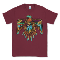 Burgundy thunderbird with sunflowers Classic Tee - BarkalooDesign