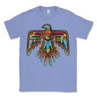 Colony Blue thunderbird with sunflowers Classic Tee - BarkalooDesign