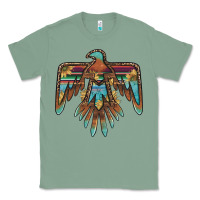 Sage thunderbird with sunflowers Classic Tee - BarkalooDesign