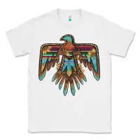 White thunderbird with sunflowers Classic Tee - BarkalooDesign