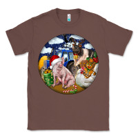 Chestnut Farm And Pig Classic Tee - FaDigitalArtStudio