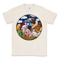 Farm And Pig Classic Tee | Teevron