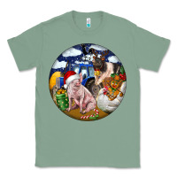 Sage Farm And Pig Classic Tee - FaDigitalArtStudio