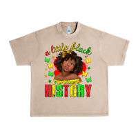 French Oak a little black history with girl juneteenth Urban Heavy Tee - texasbilliewilder