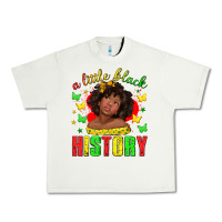 Pistachio a little black history with girl juneteenth Urban Heavy Tee - texasbilliewilder