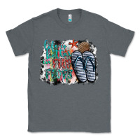 Charcoal Heather life is better in fılp flops Classic Tee - SublimationCraftShop