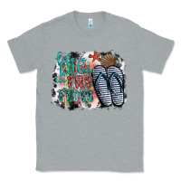 Heather Grey life is better in fılp flops Classic Tee - SublimationCraftShop